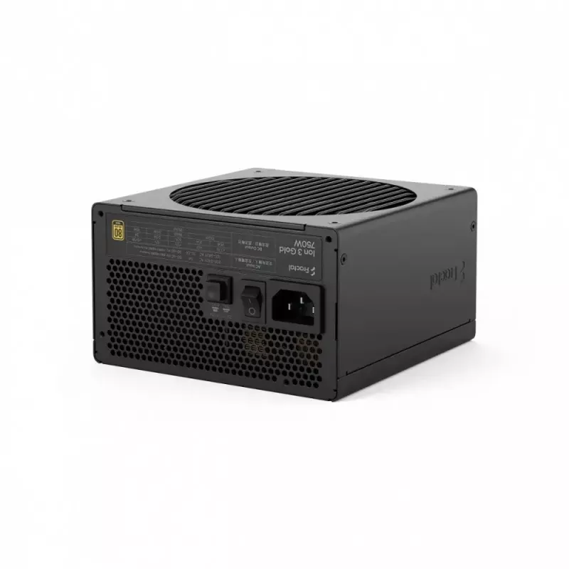 Maitinimo blokas Fractal Design Ion 3 Gold 750W 80+ Gold, juodas, modulinis ATX