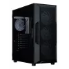 ZALMAN I3 NEO V2 vidutinis bokštinis kompiuterio korpusas, juodas, 4x RGB ventiliatoriai, ATX/microATX palaikymas