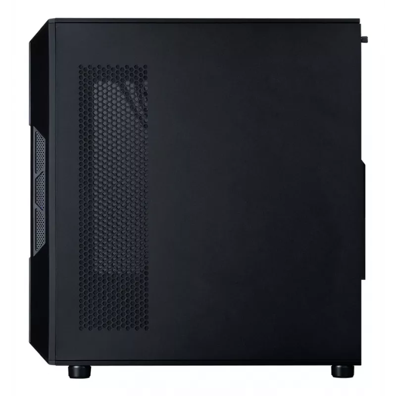 ZALMAN I3 NEO V2 vidutinis bokštinis kompiuterio korpusas, juodas, 4x RGB ventiliatoriai, ATX/microATX palaikymas