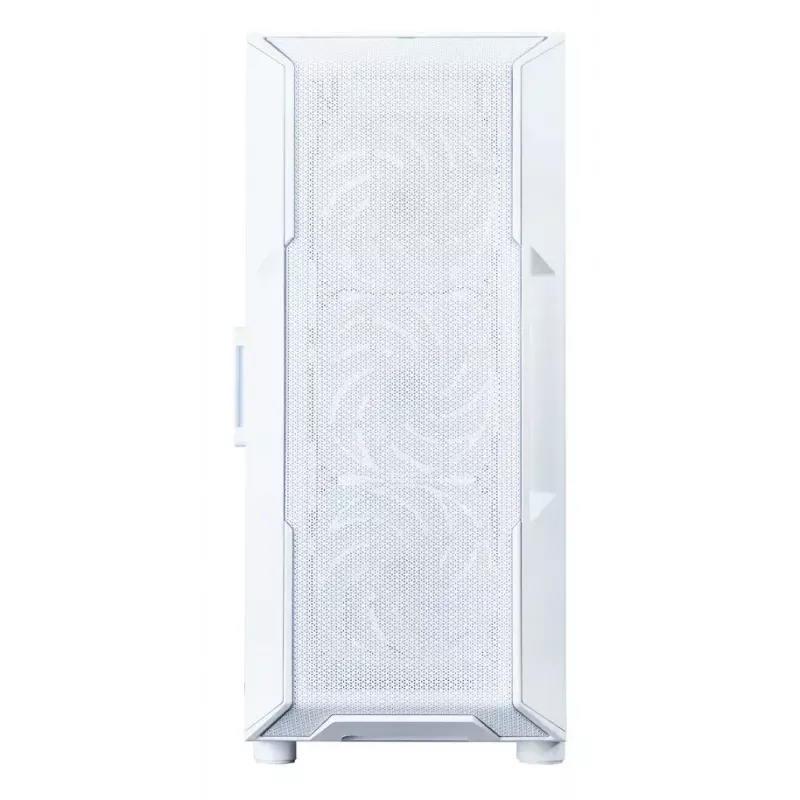 Korpusas kompiuteriui Zalman I3 NEO V2 WHITE Midi Tower, ATX/Mini-ITX, grūdintas stiklas, 3x120mm priekiniai ventiliatoriai, USB 3.2 Gen1