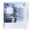 Korpusas kompiuteriui Zalman I3 NEO V2 WHITE Midi Tower, ATX/Mini-ITX, grūdintas stiklas, 3x120mm priekiniai ventiliatoriai, USB 3.2 Gen1
