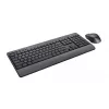 Trust Trezo belaidis RF klaviatūros ir pelės rinkinys QWERTY JAV anglų juodas