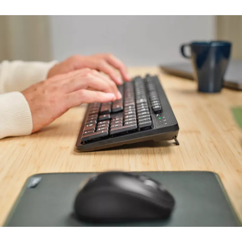 Trust Ody II belaidė klaviatūra Office RF Wireless QWERTY US English juoda