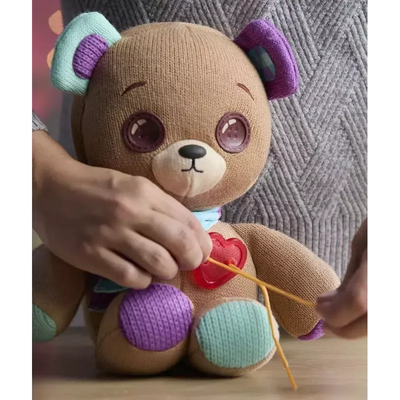Interaktyvus pliušinis žaislas Cobi Thready Bear – su judesio ir lietimo davikliais