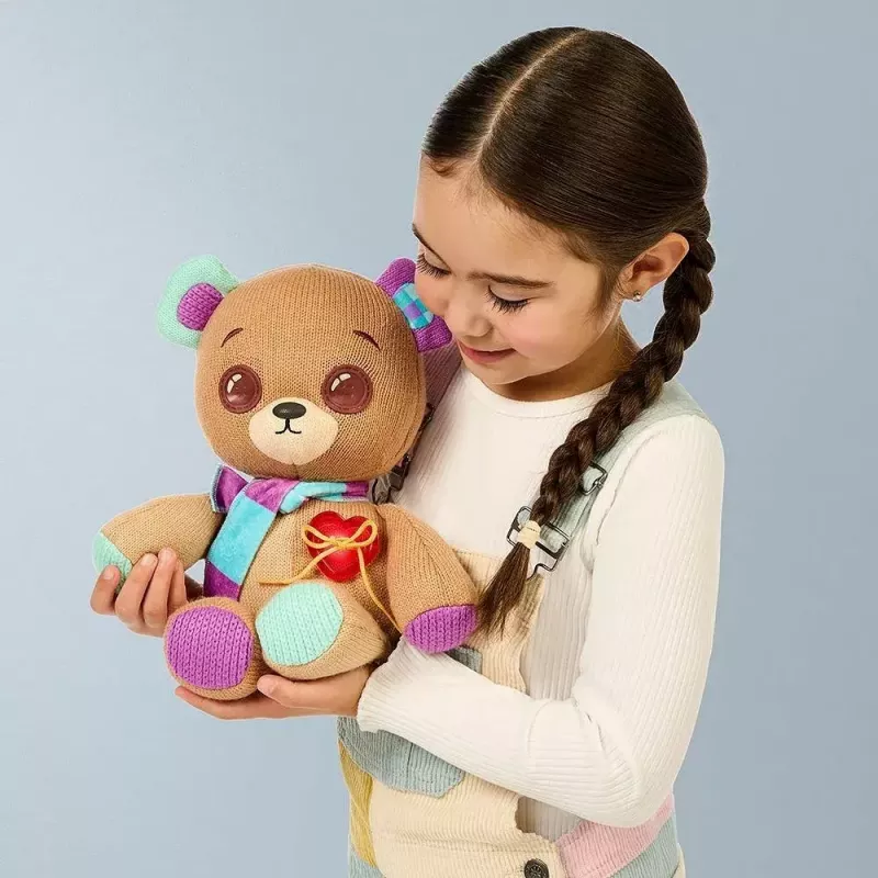 Interaktyvus pliušinis žaislas Cobi Thready Bear – su judesio ir lietimo davikliais