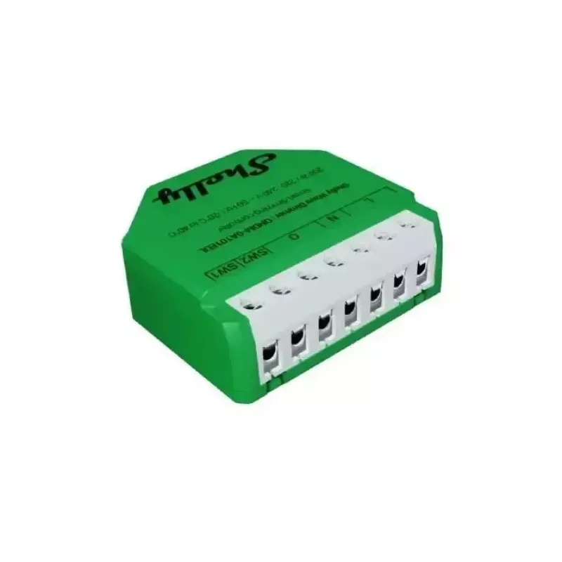 Shelly Wave Dimmer EU LR belaidis šviesos reguliatorius – 2 kanalai, be nulinio laido, 220–240 V, LED iki 150 W, kaitrinės iki 200 W, 864–868,4 MHz