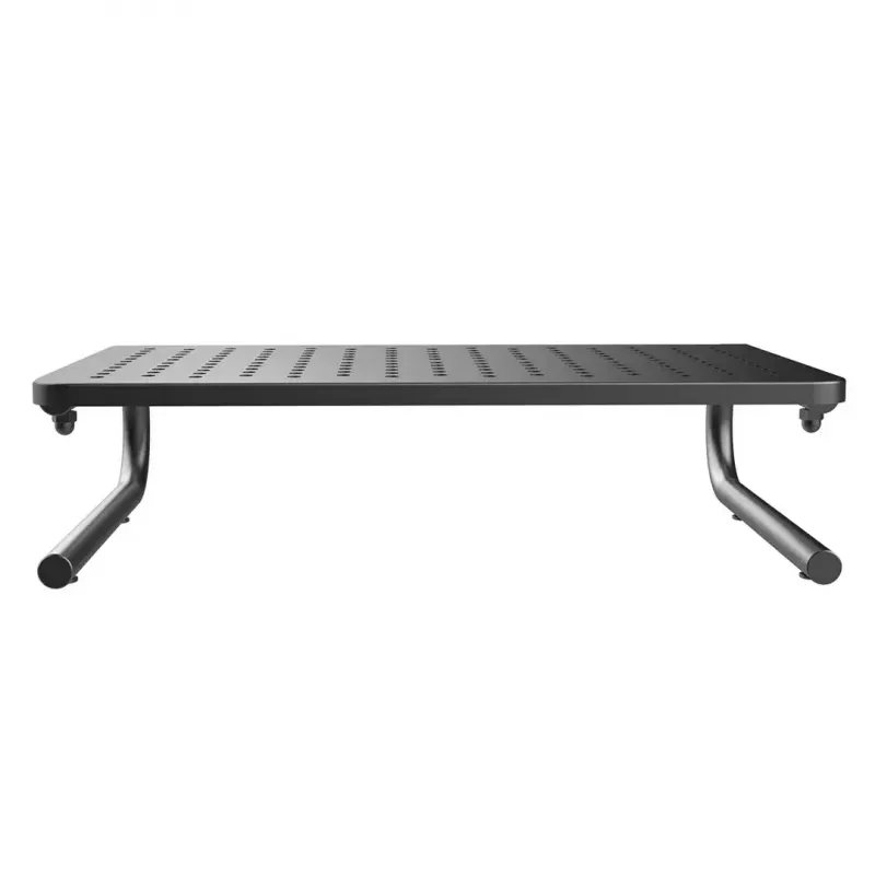 Nešiojamojo kompiuterio ir monitoriaus stovas MACLEAN MC-948, 13–32 colių, reguliuojamas aukštis ir kampas, juodas, 370×235×100 mm, 20 kg