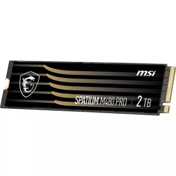 MSI Spatium M480 PRO PCIE 4.0 NVME M.2 2TB vidinis kietojo kūno diskas