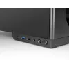 TACENS 2SAGITTA20 kompiuterio korpusas Midi Tower, grūdintas stiklas, ATX/Micro-ITX/Mini-ITX, 1x3.5 colio + 2x2.5 colio, LED, ventiliatoriai įtraukti