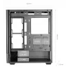 Korpusas TACENS Mars Gaming MCLCDPRO Midi Tower – juodas, IPS 7.2 colio ekranas, maitinimo šaltinis apačioje, ATX/Micro-ATX/Mini-ITX palaikymas