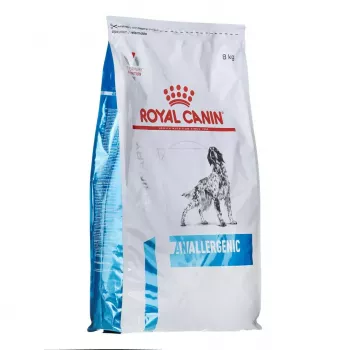 Sausas šunų ėdalas Royal Canin Anallergenic 8 kg – suaugusiems hipoalerginis paukštienos receptas, be glitimo, be laktozės