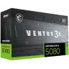 Vaizdo plokštė MSI GeForce RTX 5080 16 GB GDDR7, PCIe 5.0, 256 bit, 303×121×49 mm, 360 W