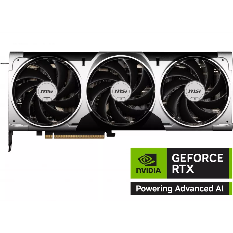 Vaizdo plokštė MSI GeForce RTX 5080 16 GB GDDR7, PCIe 5.0, 256 bit, 303×121×49 mm, 360 W