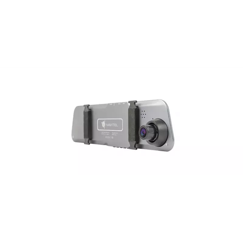 Automobilinis vaizdo registratorius Navitel MR155 NV — Full HD 1920×1080, 140° objektyvas, 4.4 colio TFT ekranas, MicroSD iki 64 GB, baterija ir automobilinis maitinimas