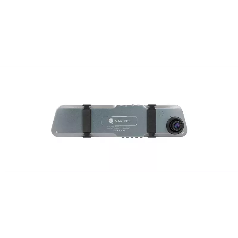 Automobilinis vaizdo registratorius Navitel MR155 NV — Full HD 1920×1080, 140° objektyvas, 4.4 colio TFT ekranas, MicroSD iki 64 GB, baterija ir automobilinis maitinimas