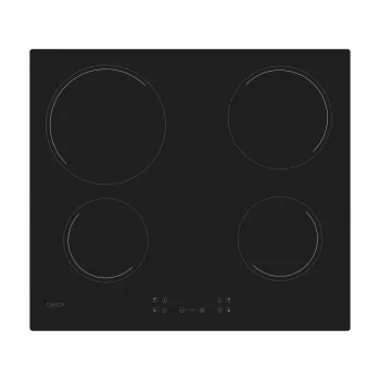 Įmontuojama keraminė kaitlentė CANDY CH64CCB/4U2 – 4 zonos, jutiklinis valdymas, 59×52 cm, juoda