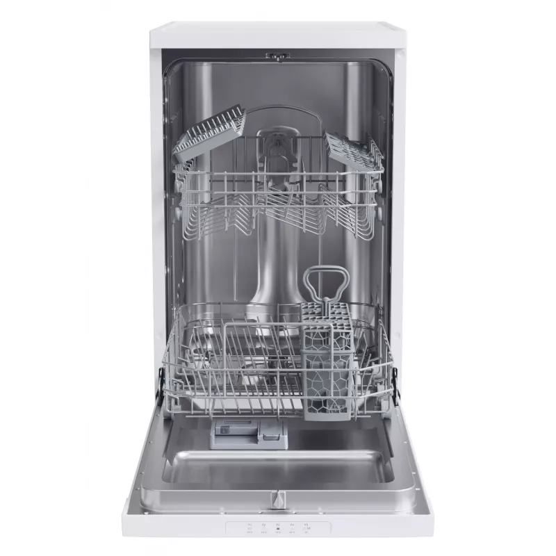 Laisvai pastatoma siaura indaplovė CANDY Brava CDPH 2L1049W — 10 komplektų, 45 cm, 49 dB, E klasė