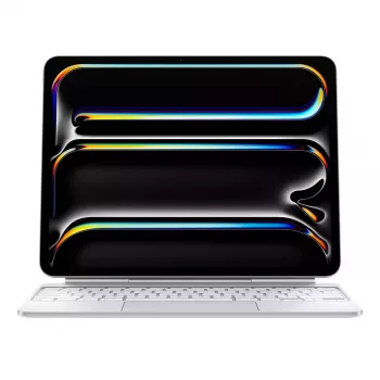 Apple Magic Keyboard, skirtas iPad Pro 13 colių M4, švediška balta, belaidė, su trackpad