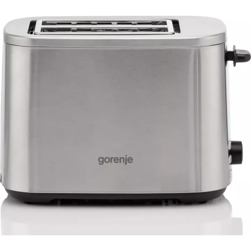 Skrudintuvas Gorenje T800DS — 2 lizdų nerūdijančio plieno kompaktiškas modelis namams