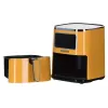 Karšto oro gruzdintuvė HEINRICH'S HFR 8216, 5.0 l talpa, 1450 W, geltona