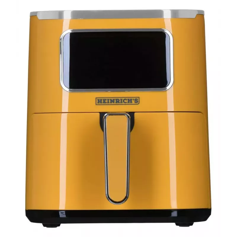 Karšto oro gruzdintuvė HEINRICH'S HFR 8216, 5.0 l talpa, 1450 W, geltona