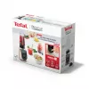 Stalinis blenderis Tefal Blend Up BL190AF0 — 0,85 L indas, 1000 W, 6-peilių Powelix, impulsinis režimas, ledo smulkinimas (permatomas/juodos/smėlio spalvos)