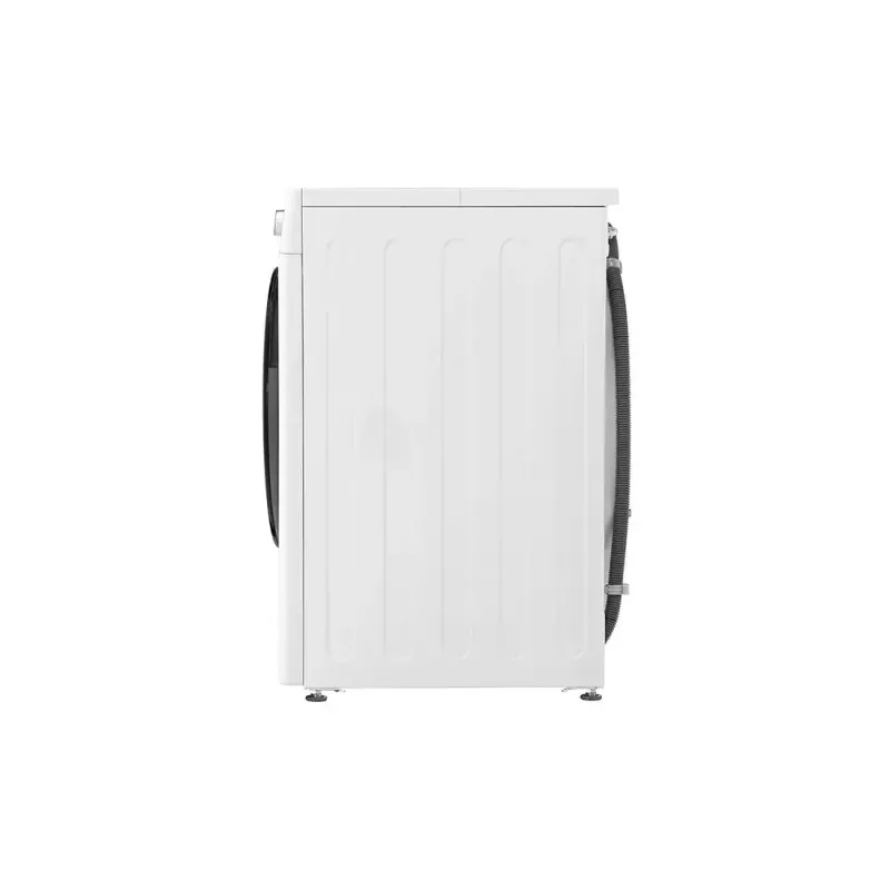 LG F4DR509SBW skalbyklė su džiovinimu, laisvai pastatoma, priekinio pakrovimo, juoda, balta