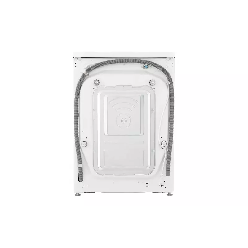 LG F4DR509SBW skalbyklė su džiovinimu, laisvai pastatoma, priekinio pakrovimo, juoda, balta