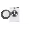 LG F4DR509SBW skalbyklė su džiovinimu, laisvai pastatoma, priekinio pakrovimo, juoda, balta