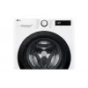LG F4DR509SBW skalbyklė su džiovinimu, laisvai pastatoma, priekinio pakrovimo, juoda, balta