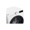 LG F4DR509SBW skalbyklė su džiovinimu, laisvai pastatoma, priekinio pakrovimo, juoda, balta