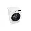 LG F4DR509SBW skalbyklė su džiovinimu, laisvai pastatoma, priekinio pakrovimo, juoda, balta