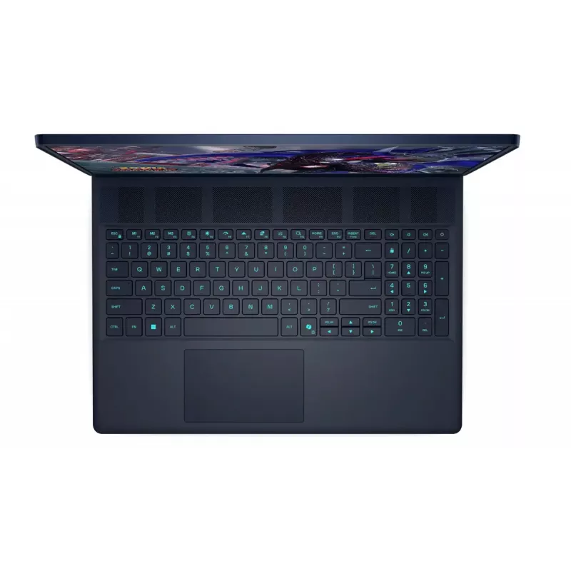 Nešiojamas kompiuteris Dell Alienware 16X Aurora — 16 colių WQXGA (2560×1600), Intel Core Ultra 9 275HX, 32 GB DDR5, 2 TB SSD, NVIDIA GeForce RTX 5070 8 GB, Windows 11 Pro, apšviesta klaviatūra