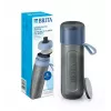 Filtravimo butelis BRITA Active 600 ml Pastelinė mėlyna su 2 MicroDisc filtrais, plastikas, be BPA, 233 mm