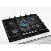 Electrolux KGG75362K Juoda Įmontuojama 75 cm Dujinė 5 zonų