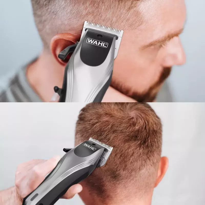Plaukų kirpimo mašinėlė Wahl Rapid Clip 33 pakopų 0,7–28 mm Ličio jonų, juoda nerūdijantis plienas