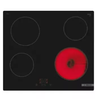 Bosch Serie 4 PKE61RBA2E elektrinė kaitlentė, įmontuojama, 60 cm, keraminė, 4 zonos