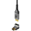 Goobay 72009 vaizdo kabelio adapteris HDMI A tipo standartinis juodas sidabrinis