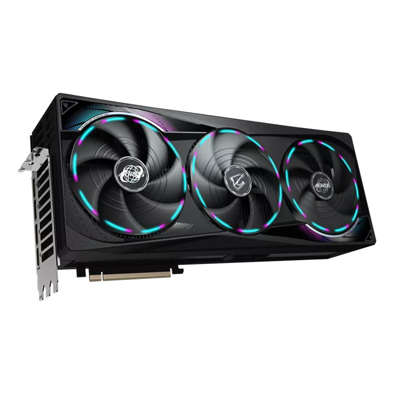 GIGABYTE AORUS GeForce RTX 5090 MASTER 32G vaizdo plokštė - 32GB GDDR7, 512bit, PCI-E 5.0, 2655MHz, 3x DP 2.1a, 1x HDMI 2.1b, GV-N5090AORUS M-32GD