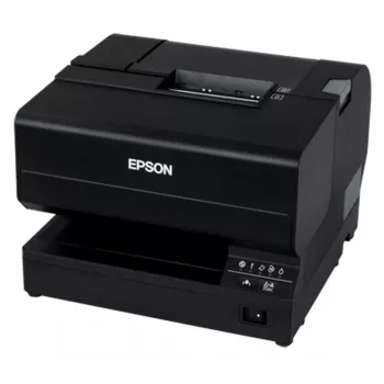 Epson TM-J7700(301) juodas, be MICR, su maitinimo bloku, EU versija