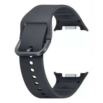 Samsung Sport Band S/M laikrodžiui Galaxy Watch8 / Watch8 Classic, grafito spalva