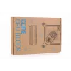 Vandens blokas Alphacool Core 1 Aurora Brass Copper Nickel Transparent White 72mm