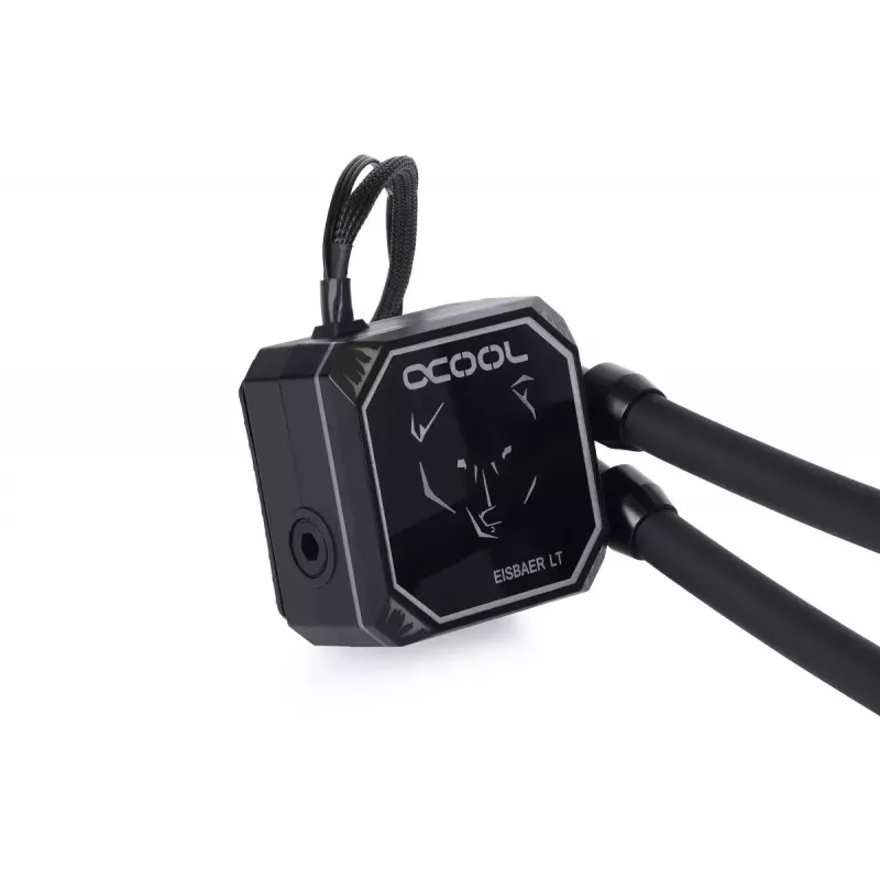 Alphacool Eisbaer Aurora LT240 12 cm Juodas – Viso viename skysčio aušintuvas