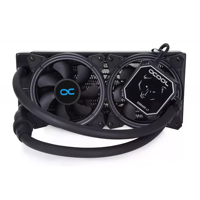 Alphacool Eisbaer Aurora LT240 12 cm Juodas – Viso viename skysčio aušintuvas