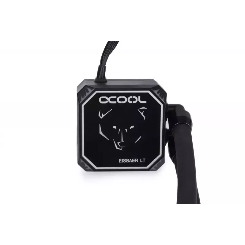 Alphacool Eisbaer Aurora LT240 12 cm Juodas – Viso viename skysčio aušintuvas