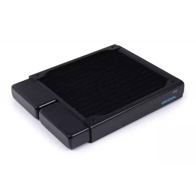 Radiatorius Alphacool 14435 Žalvaris Varis Nerūdijantis Plienas Juodas 120 mm