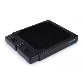 Radiatorius Alphacool 14435 Žalvaris Varis Nerūdijantis Plienas Juodas 120 mm