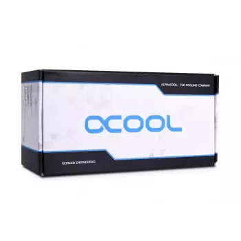 Rezervuaras Alphacool 15394 Akrilinis Juodas Skaidrus 7,65 cm 25,1 cm