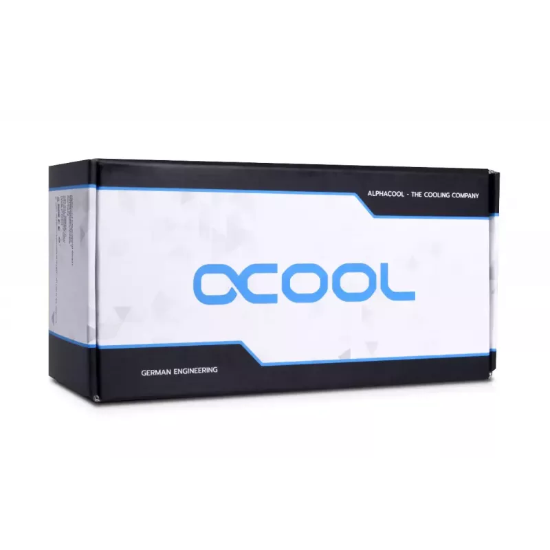 Rezervuaras Alphacool 15394 Akrilinis Juodas Skaidrus 7,65 cm 25,1 cm