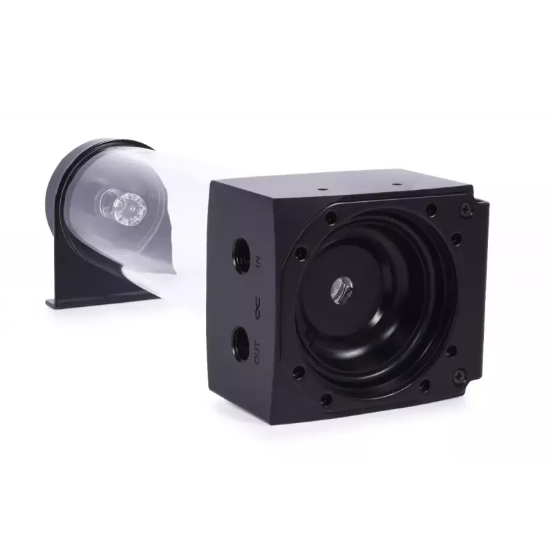 Rezervuaras Alphacool 15394 Akrilinis Juodas Skaidrus 7,65 cm 25,1 cm